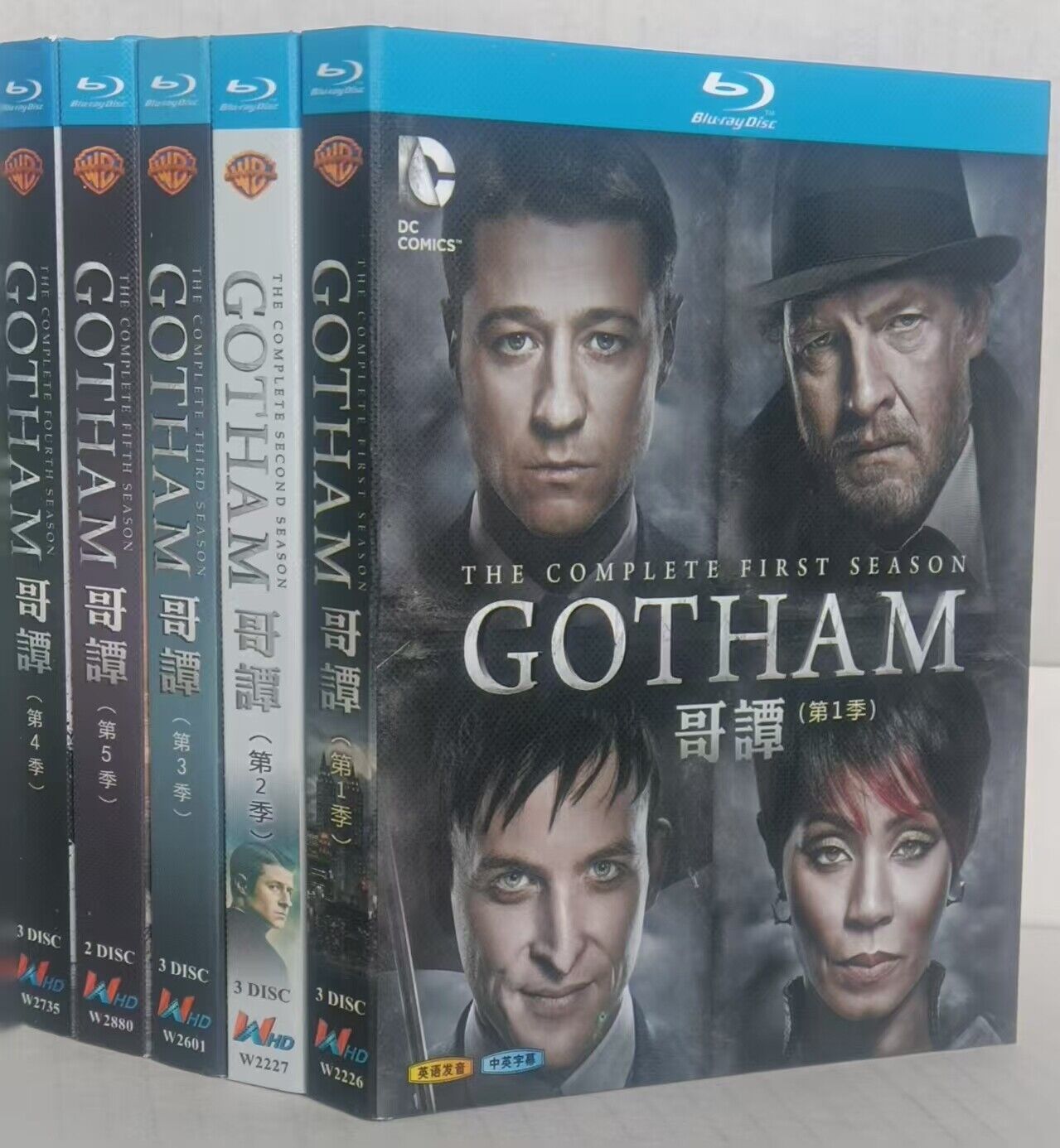 Gotham Season 1-5 : 14-Disc All RegionPlay 1080P Seal Box NEW Blu-ray