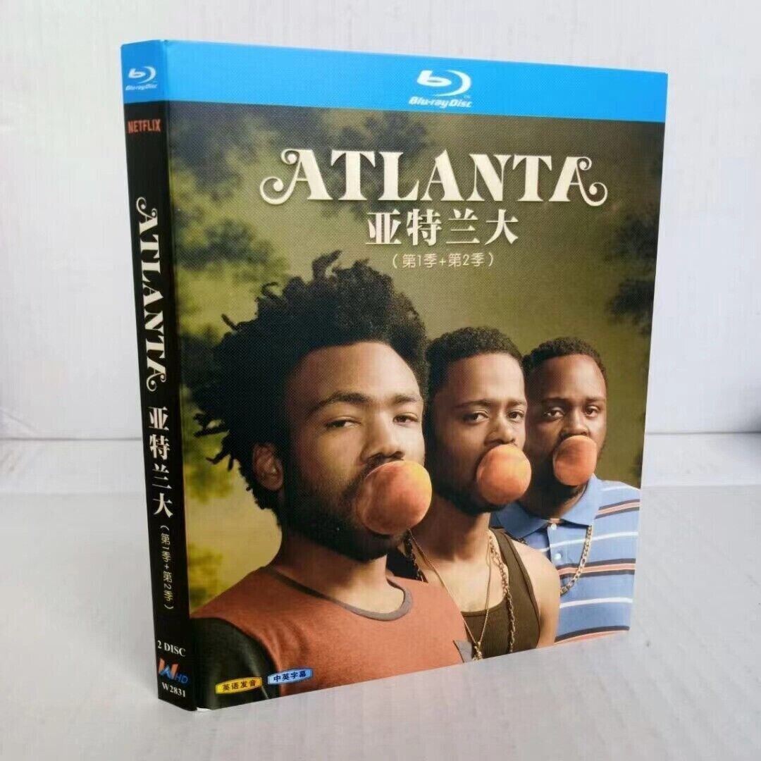 Atlanta: Season 1-2 2-Disc All RegionPlay 1080P Seal Box NEW Blu-ray