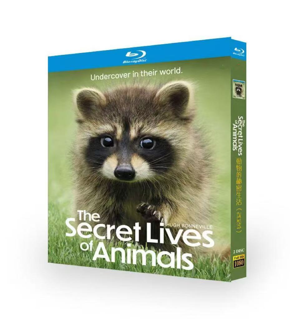 The Secret Lives of Animals (2024) 2-Disc All RegionPlay 1080P Seal Box NEW Blu-ray