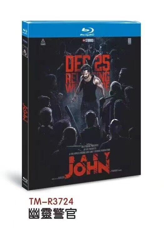 Baby John: 2024 1-Disc All RegionPlay 1080P Seal Box NEW Blu-ray