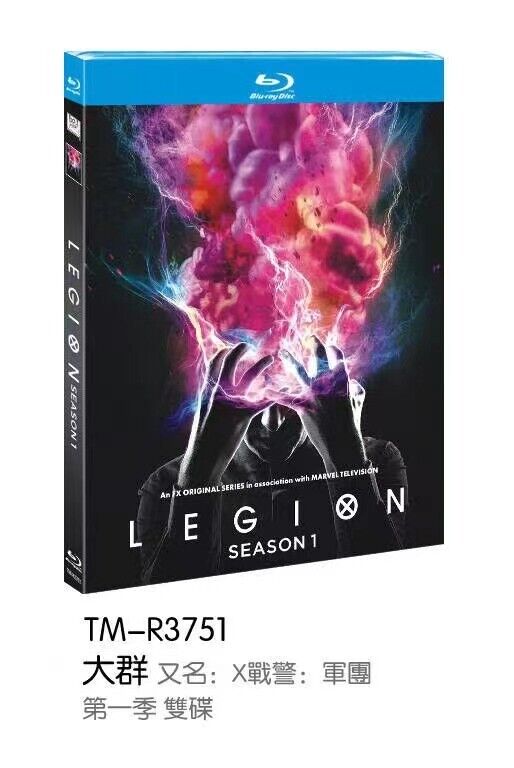 Legion Season 1: 2017 2-Disc All RegionPlay 1080P Seal Box NEW Blu-ray