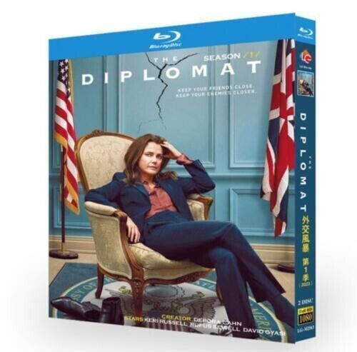 The Diplomat Season 1 .ray 2-Disc All RegionPlay 1080P Seal Box NEW Blu-ray
