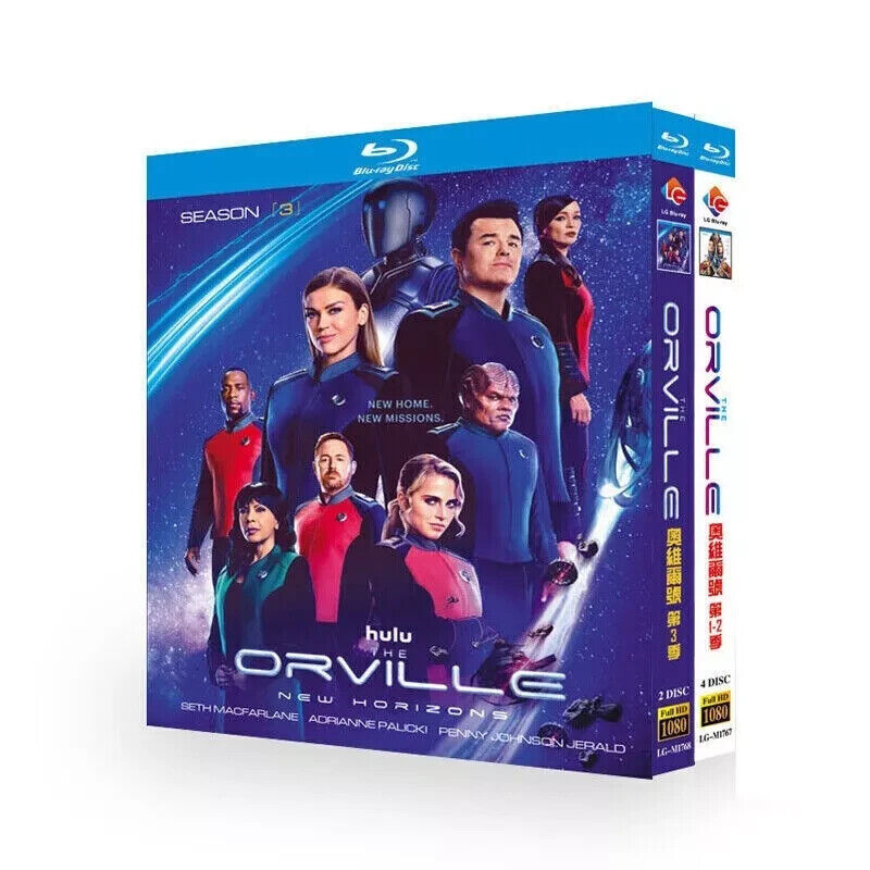 The Orville Season 1-3 6-Disc s t All RegionPlay 1080P Seal Box NEW Blu-ray