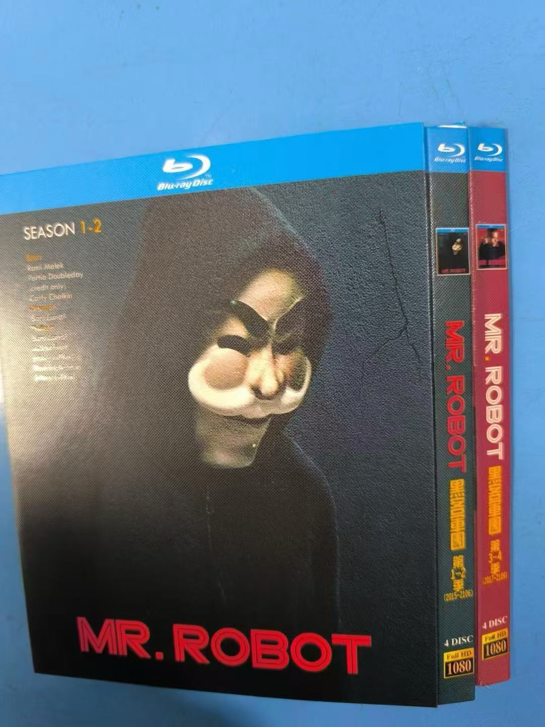 Mr. Robot Season 1-4 8-Disc All RegionPlay 1080P Seal Box NEW Blu-ray