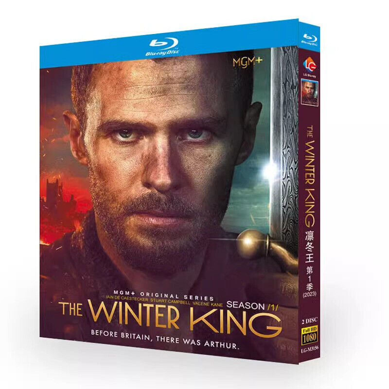 2-Disc The Winter King Season 1 All RegionPlay 1080P Seal Box NEW Blu-ray