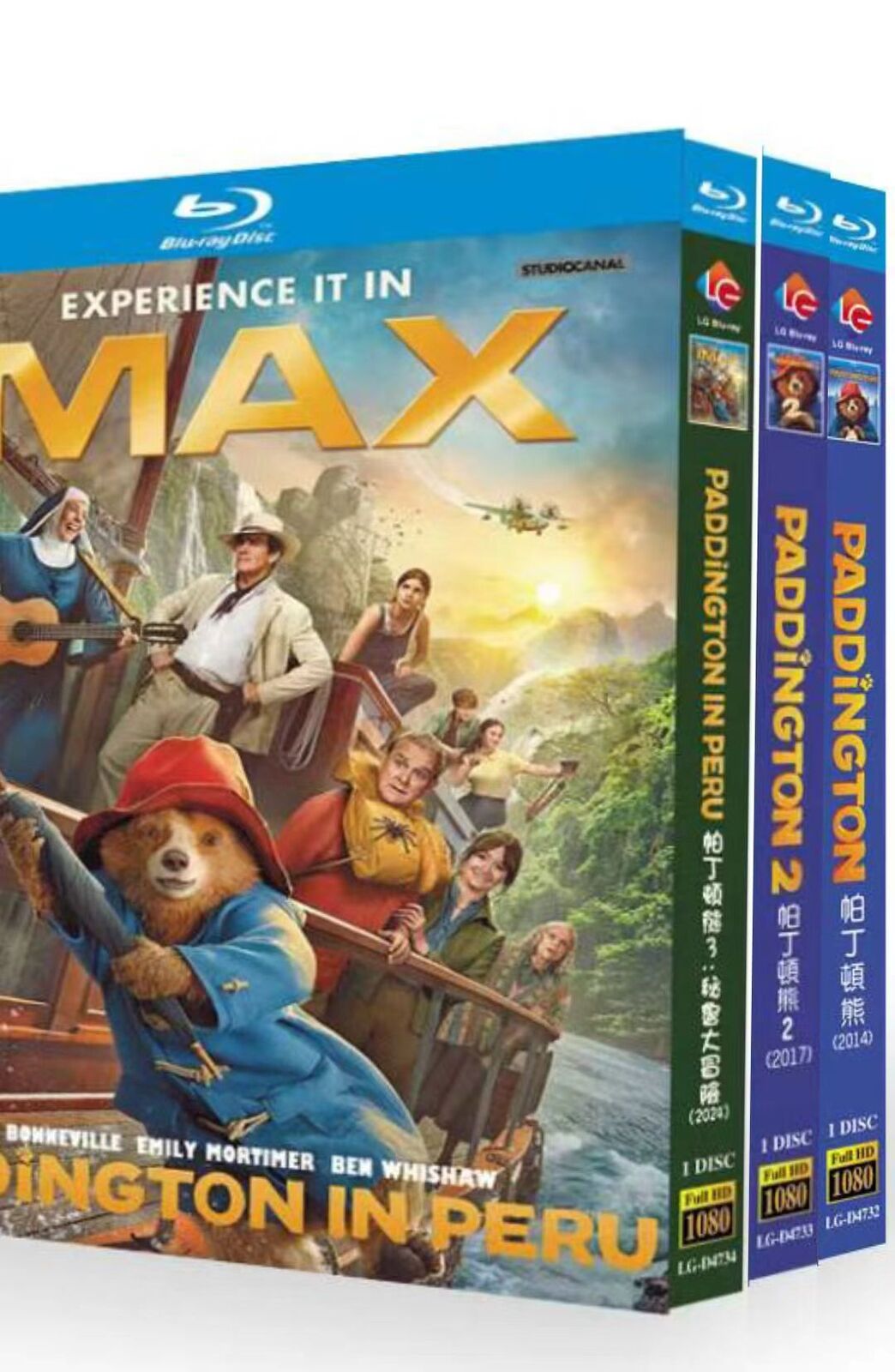 Paddington Season 1-3: 2024 3-Disc All RegionPlay 1080P Seal Box NEW Blu-ray