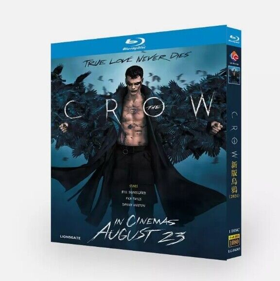 The Crow: 2024 1-Disc All RegionPlay 1080P Seal Box NEW Blu-ray