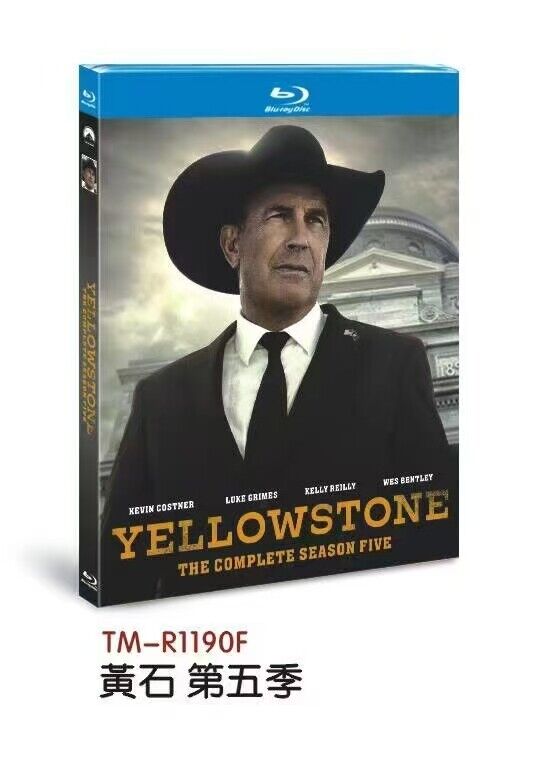Yellowstone Season 5 : 2022 2-Disc All RegionPlay 1080P Seal Box NEW Blu-ray