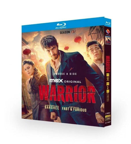 Warrior: Season 3 2023 2-Disc All RegionPlay 1080P Seal Box NEW Blu-ray
