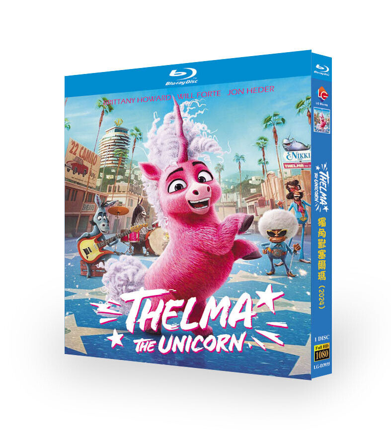Thelma the Unicorn: 2024 1-Disc All RegionPlay 1080P Seal Box NEW Blu-ray