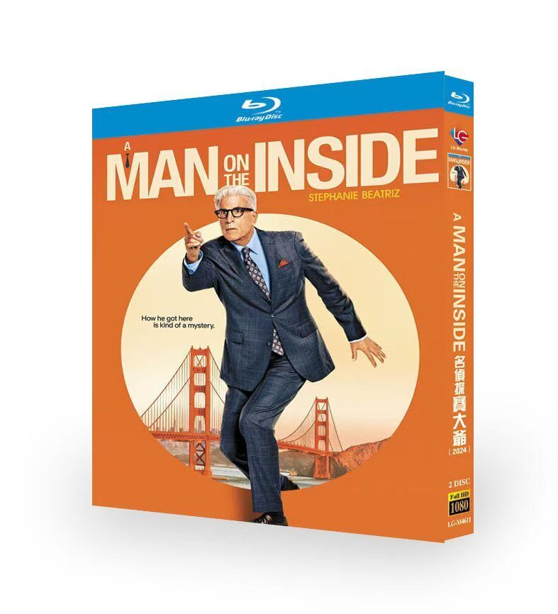 A Man on the Inside: 2024 2-Disc All RegionPlay 1080P Seal Box NEW Blu-ray