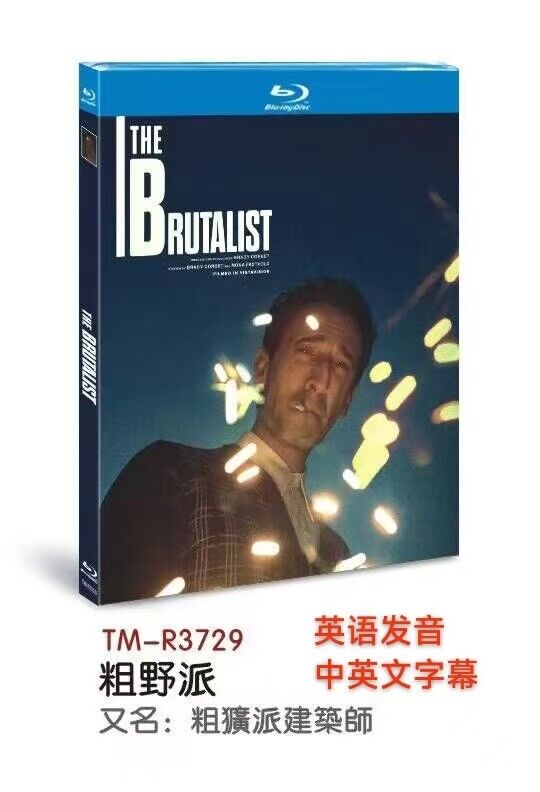 The Brutalist : 2024 1-Disc All RegionPlay 1080P Seal Box NEW Blu-ray