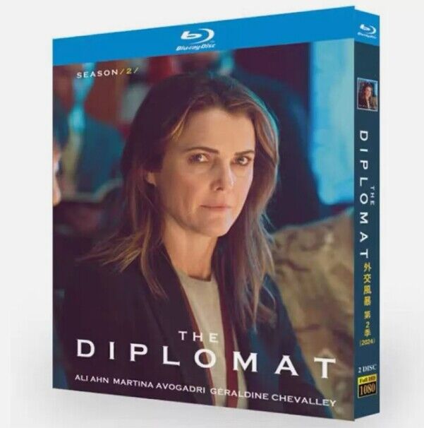 The Diplomat Season 2 (2024) 2-Disc All RegionPlay 1080P Seal Box NEW Blu-ray