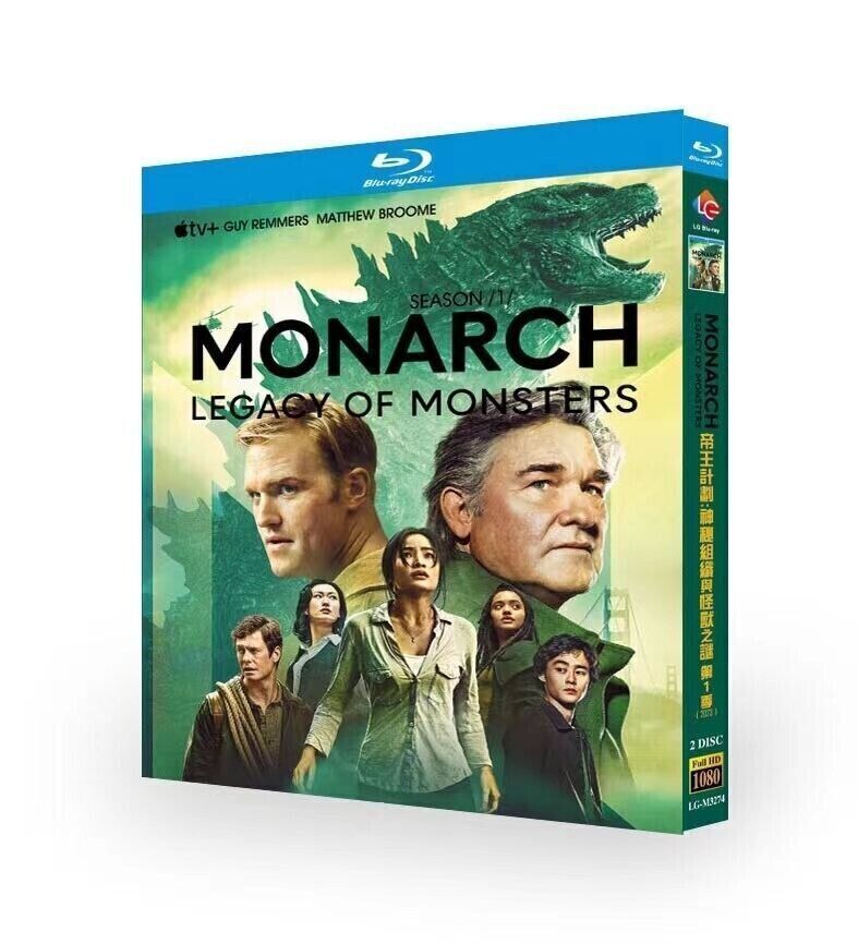 Monarch: Legacy of Monsters:Season 1 2-Disc All RegionPlay Seal Box NEW Blu-ray