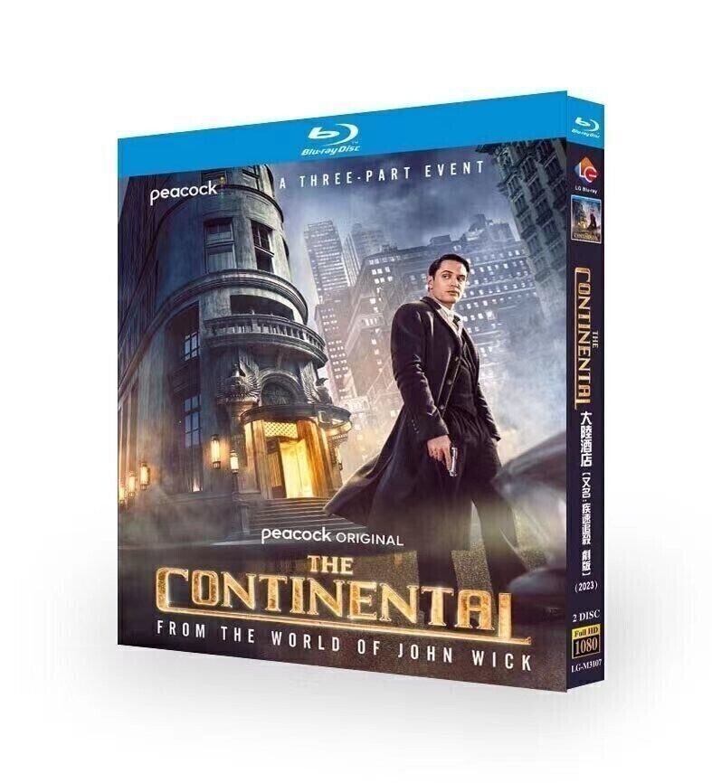 The Continental: From the World of John Wick: 2023 2-Disc All RegionPlay 1080P Seal Box NEW Blu-ray