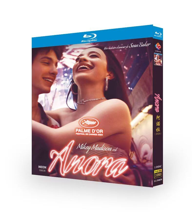 Anora:2024 1-Disc All RegionPlay Seal Box NEW Blu-ray