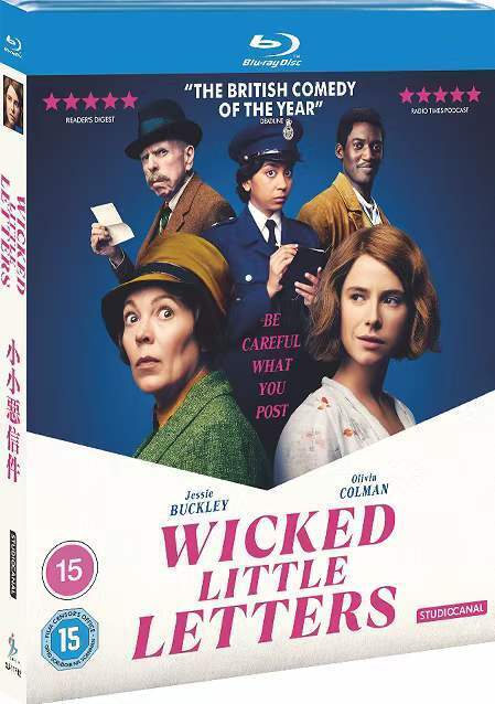 Wicked Little Letters: 2024 1-Disc All RegionPlay 1080P Seal Box NEW Blu-ray