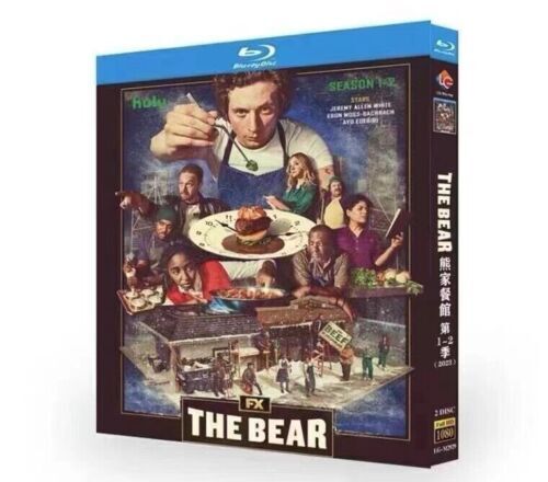 The Bear: Season 1-2 2-Disc All RegionPlay 1080P Seal Box NEW Blu-ray