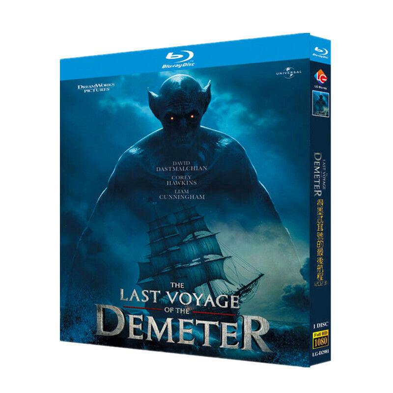 The Last Voyage of Demeter: 2023 1-Disc All RegionPlay 1080P Seal Box NEW Blu-ray