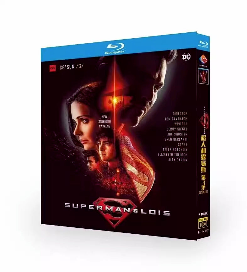 Superman & Lois : Season 3 3-Disc All RegionPlay 1080P Seal Box NEW Blu-ray