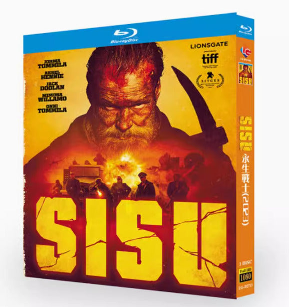 Sisu: 2022 1-Disc All RegionPlay 1080P Seal Box NEW Blu-ray