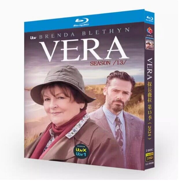 Vera Season 13: 2024 2-Disc All RegionPlay 1080P Seal Box NEW Blu-ray