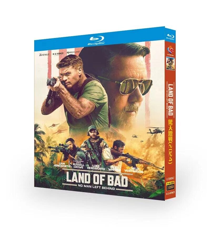 Land of Bad: 2024 1-Disc All RegionPlay 1080P Seal Box NEW Blu-ray