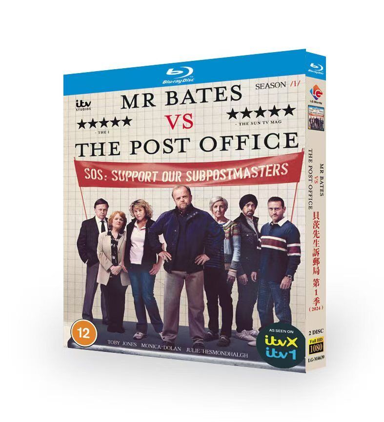 Mr Bates vs. The Post Office:2024 2-Disc All RegionPlay Seal Box NEW Blu-ray