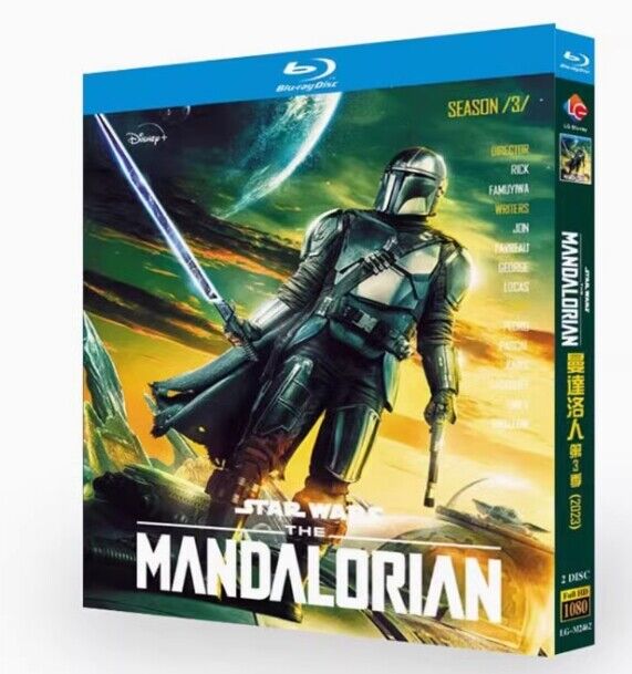 The Mandalorian Season 3: 2-Disc All RegionPlay 1080P Seal Box NEW Blu-ray
