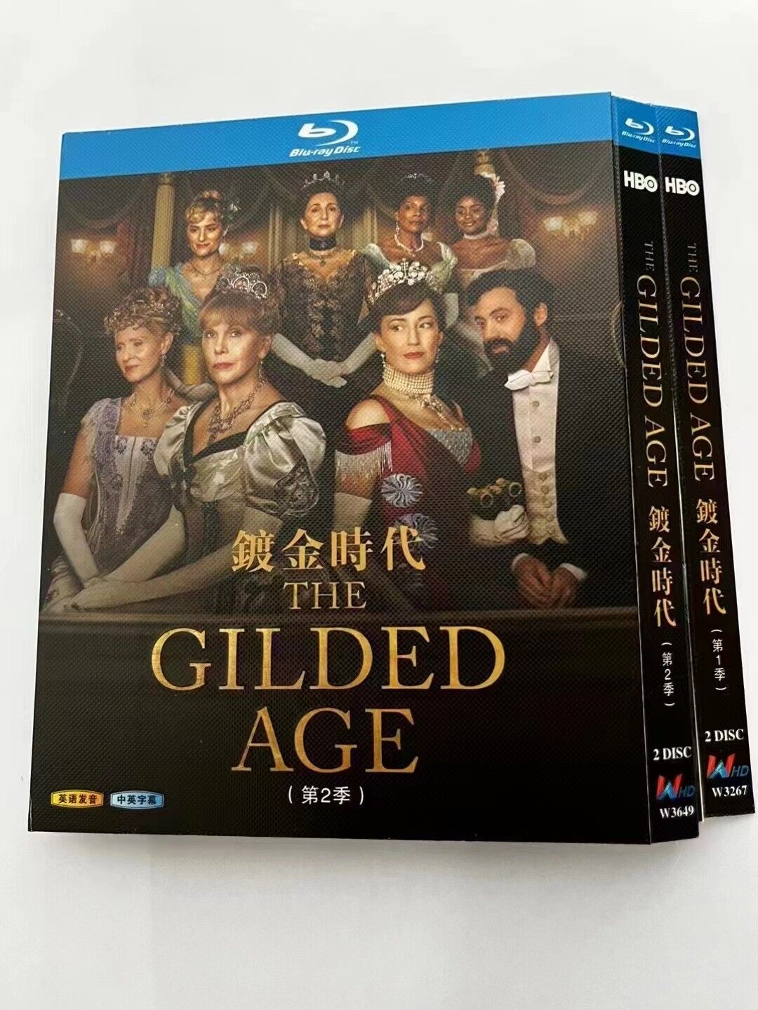 The Gilded Age: Season 1-2 4-Disc All RegionPlay 1080P Seal Box NEW Blu-ray