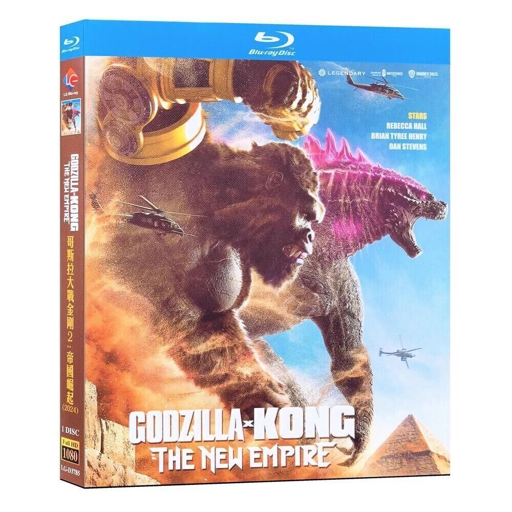 Godzilla x Kong: TheEmpire:2024 1-Disc All RegionPlay Seal Box NEW Blu-ray