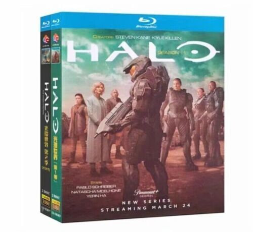 Halo:Season (1-2) 4-Disc All RegionPlay Seal Box NEW Blu-ray