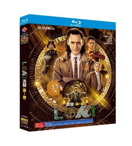 Loki : Season 1 2-Disc s All RegionPlay 1080P Seal Box NEW Blu-ray