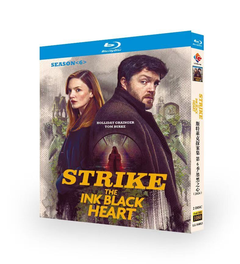 Strike: The Ink Black Heart Season 6: 2-Disc All RegionPlay 1080P Seal Box NEW Blu-ray