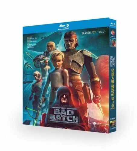 Star Wars: The Bad Batch: Season 3 2-Disc All RegionPlay 1080P Seal Box NEW Blu-ray