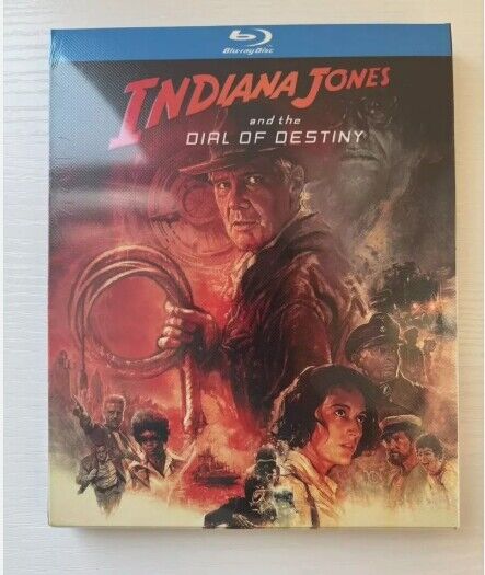 Indiana Jones and the Dial of Destiny: 2023 1-Disc All RegionPlay 1080P Seal Box NEW Blu-ray