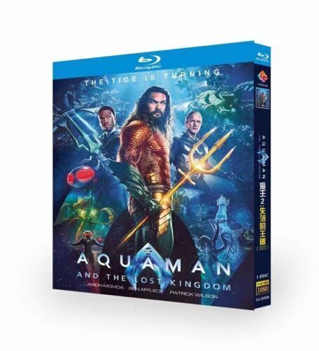 Aquaman and the Lost Kingdom: 2023 1-Disc All RegionPlay 1080P Seal Box NEW Blu-ray