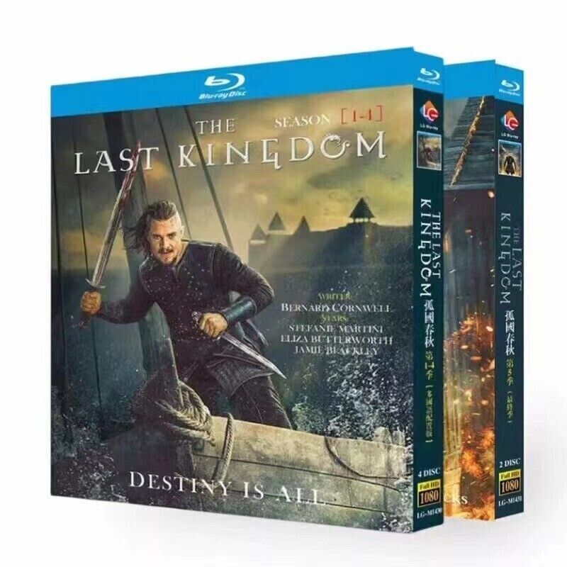 The Last Kingdom: Season 1-5 6-Disc All RegionPlay 1080P Seal Box NEW Blu-ray