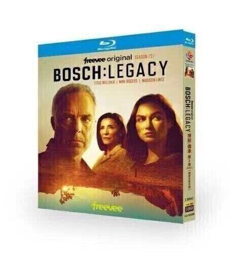 Bosch: Legacy : Season 2 2-Disc All RegionPlay 1080P Seal Box NEW Blu-ray