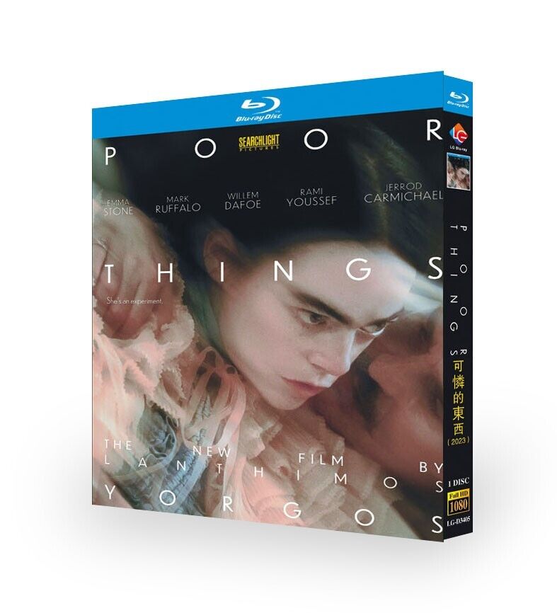 Poor Things: 2023 1-Disc All RegionPlay 1080P Seal Box NEW Blu-ray