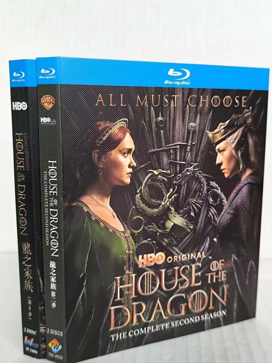 House of the Dragon: Season 1-2 4-Disc All RegionPlay 1080P Seal Box NEW Blu-ray