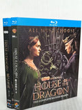 House of the Dragon:Season (1-2) 4-Disc All RegionPlay Seal Box NEW Blu-ray