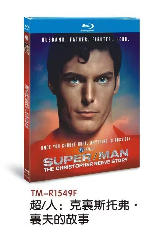 Super Man: The Christopher Reeve Story: 2024 1-Disc All RegionPlay 1080P Seal Box NEW Blu-ray