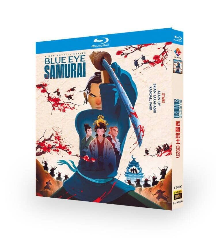 Blue Eye Samurai:Season 1 2023 2-Disc All RegionPlay Seal Box NEW Blu-ray