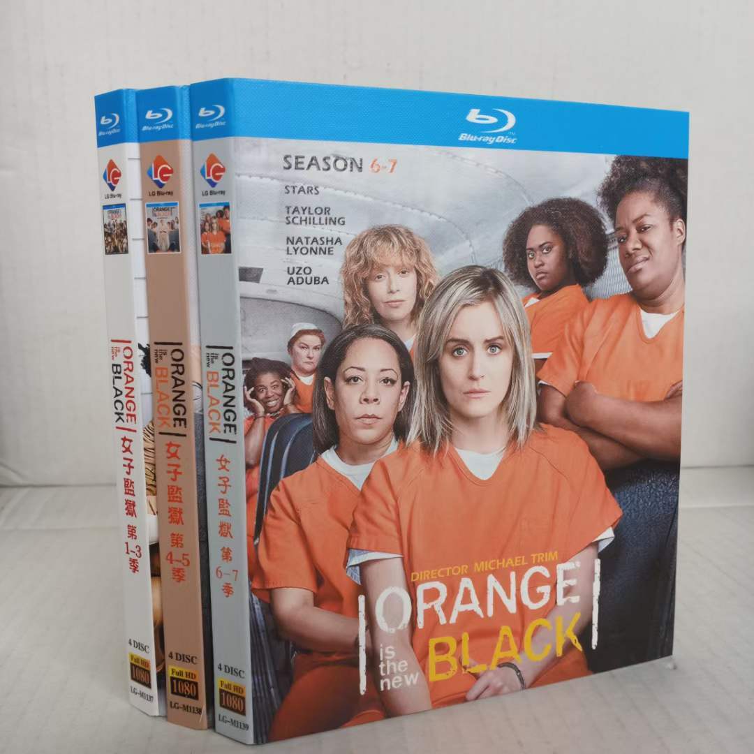 Orange Is the Black: Season 1-7 12-Disc All RegionPlay 1080P Seal Box NEW Blu-ray