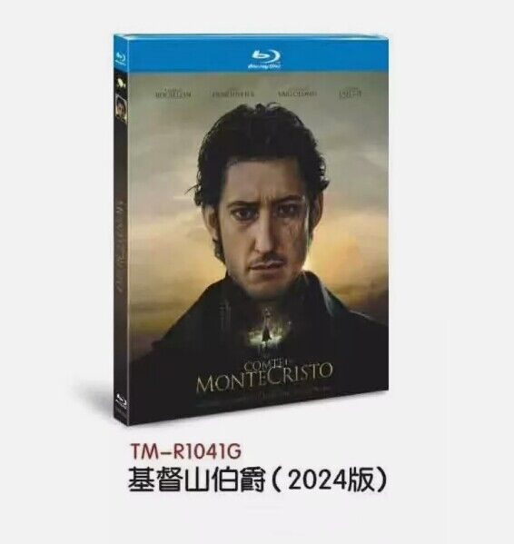 Le Comte de Monte-Cristo(2024) 1-Disc All RegionPlay 1080P Seal Box NEW Blu-ray