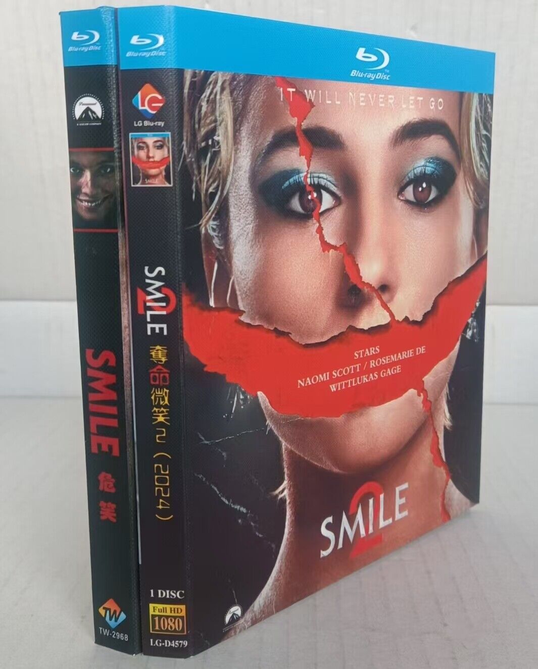 Smile: 1+2 2-Disc All RegionPlay 1080P Seal Box NEW Blu-ray