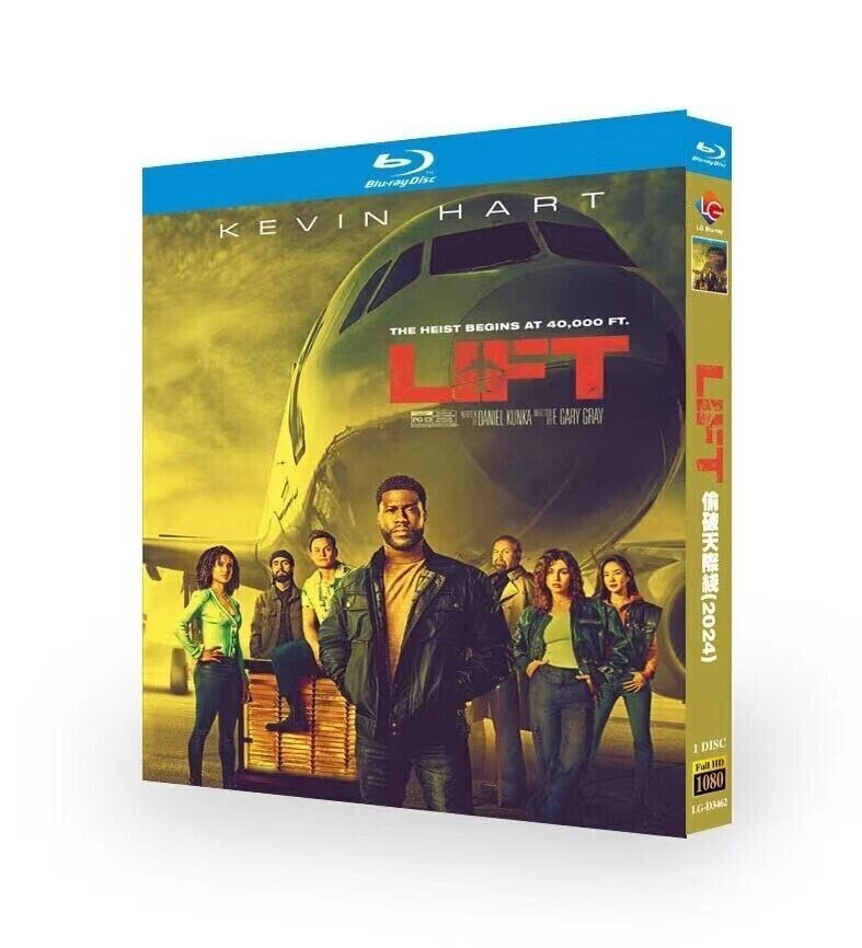 Lift:2024 1-Disc All RegionPlay Seal Box NEW Blu-ray