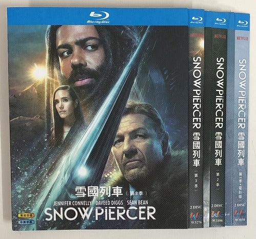 Snow piercer: Season 1-3 6-Disc All RegionPlay 1080P Seal Box NEW Blu-ray