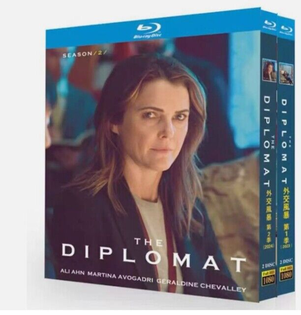 The Diplomat Season 1-2 4-Disc All RegionPlay 1080P Seal Box NEW Blu-ray